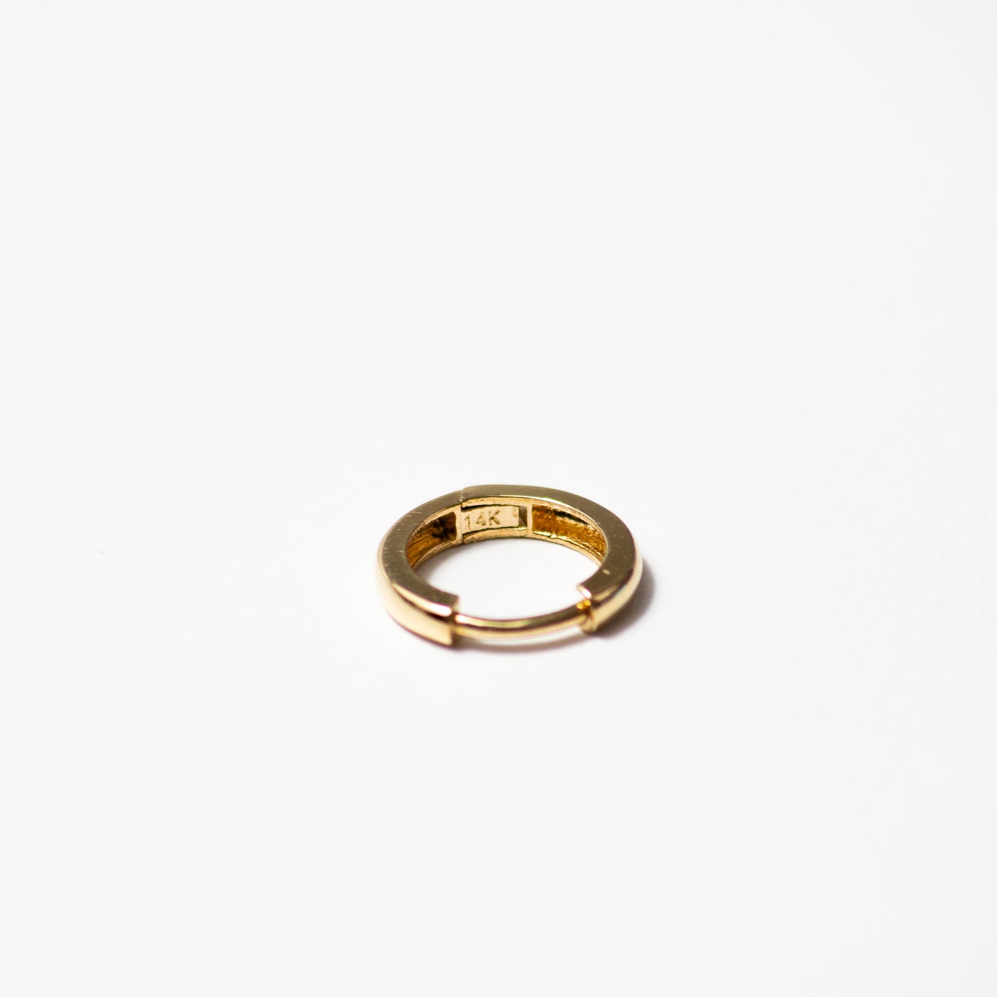 14k Gold Baby Huggies / Yellow Gold