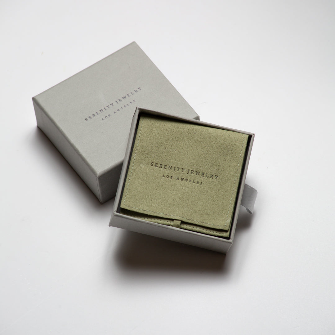 14k Gold Medium Plain Huggies / White Gold