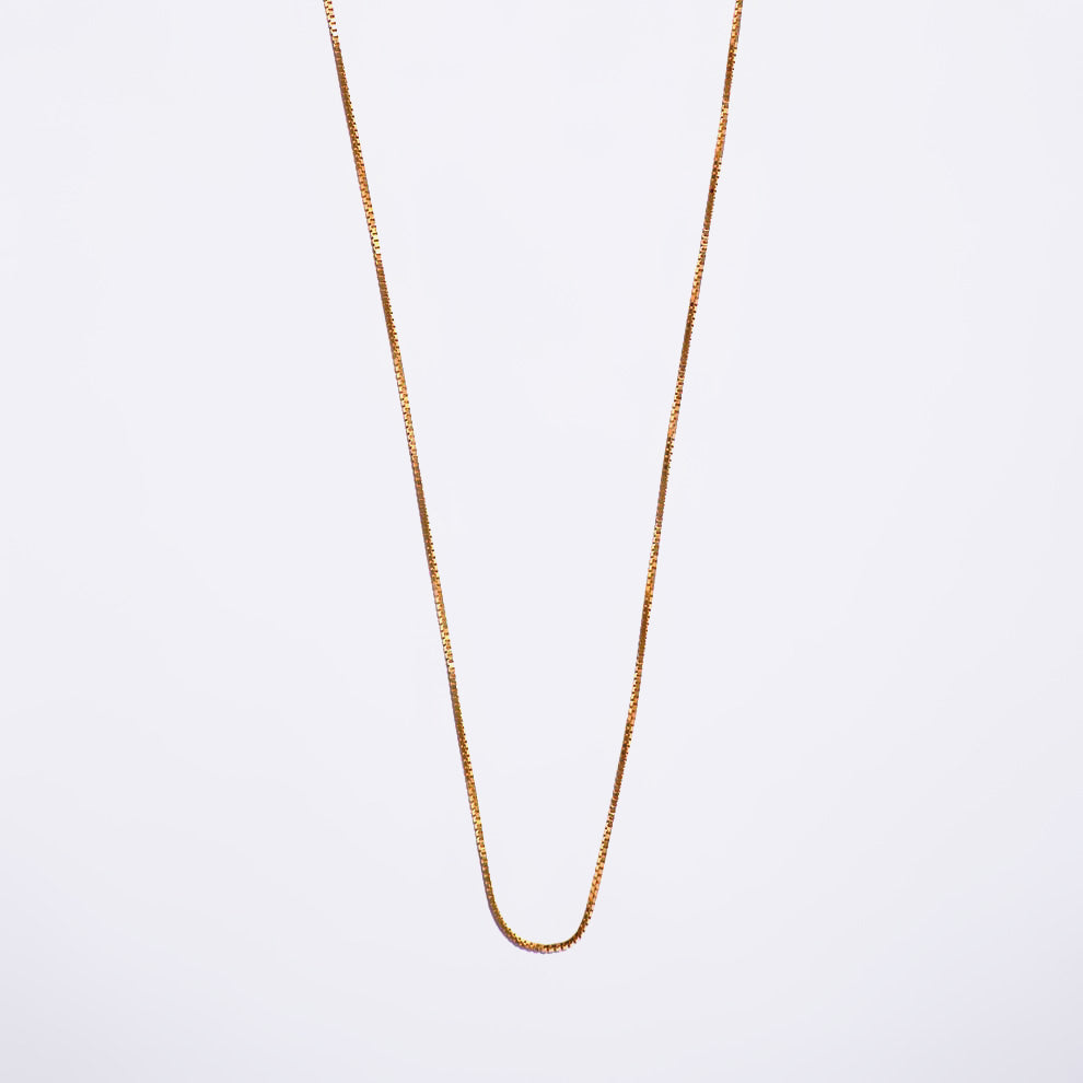 14k Gold Box Chain