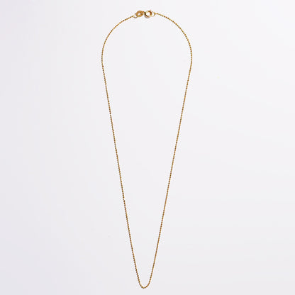 14k Gold Glitter Chain