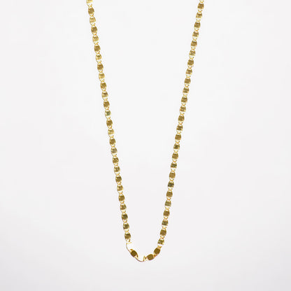 14k Gold Light Mirror Chain